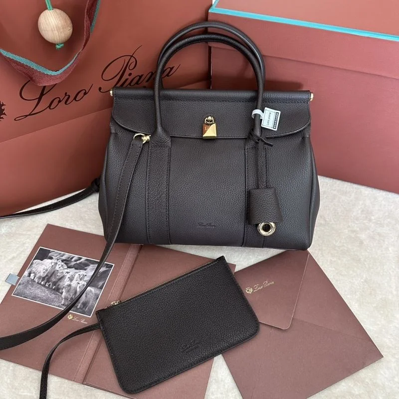 Resilient Loro Piana Top Handle Bags 43845