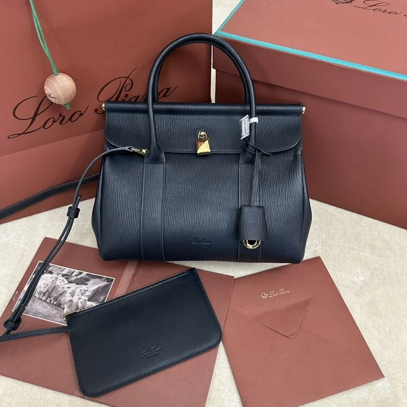 Unique Loro Piana Top Handle Bags 43813
