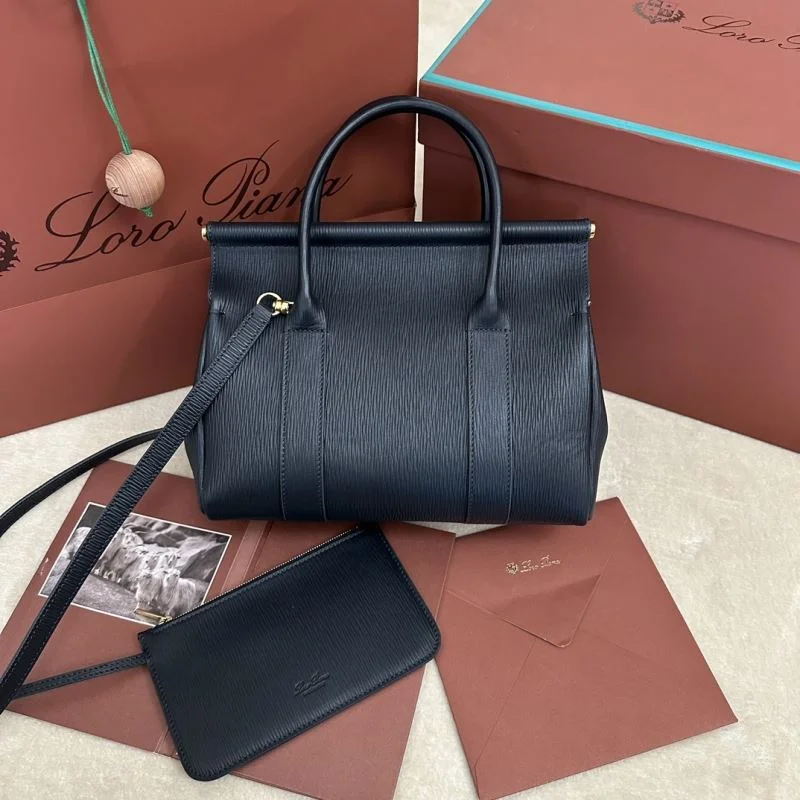 Unique Loro Piana Top Handle Bags 43813