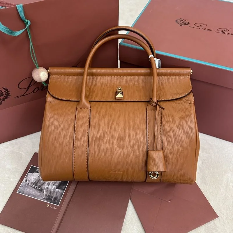 Comfortable Loro Piana Top Handle Bags 43810