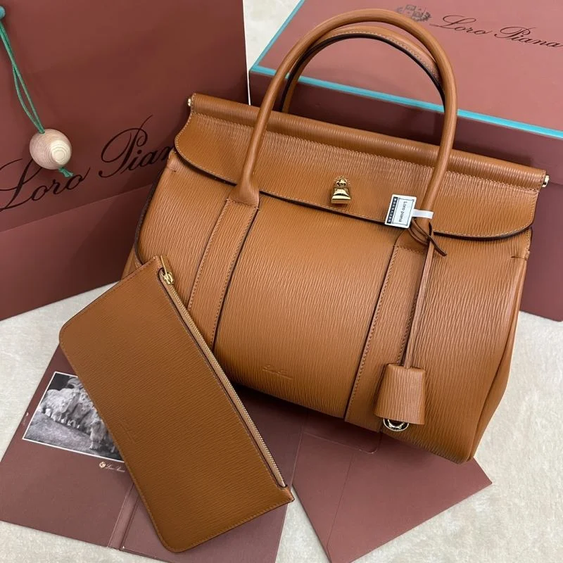 Comfortable Loro Piana Top Handle Bags 43810