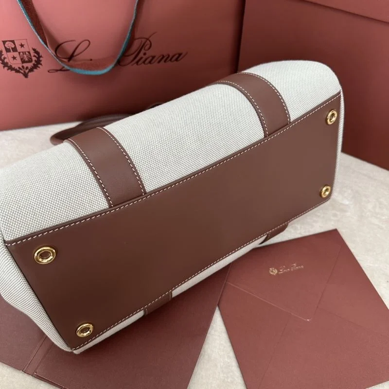 Soft Loro Piana Top Handle Bags 43843
