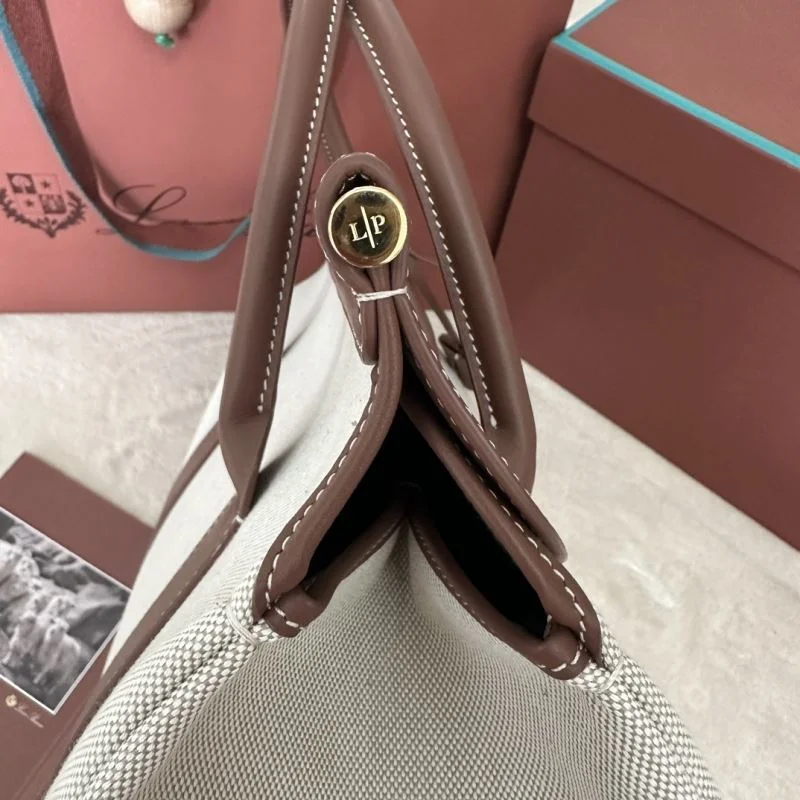 Soft Loro Piana Top Handle Bags 43843