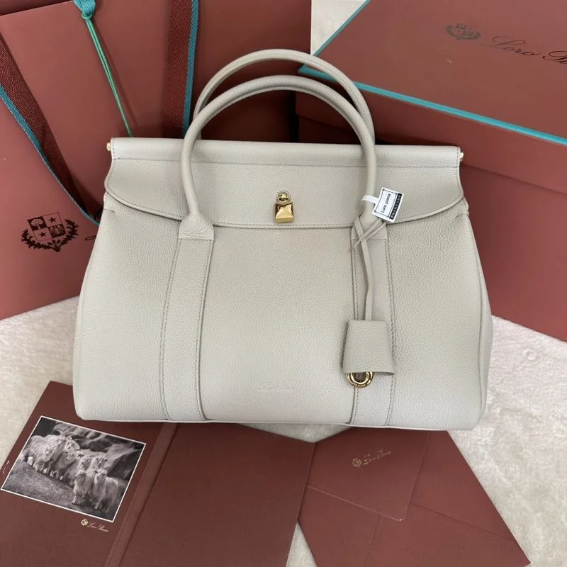 Resilient Loro Piana Top Handle Bags 43857