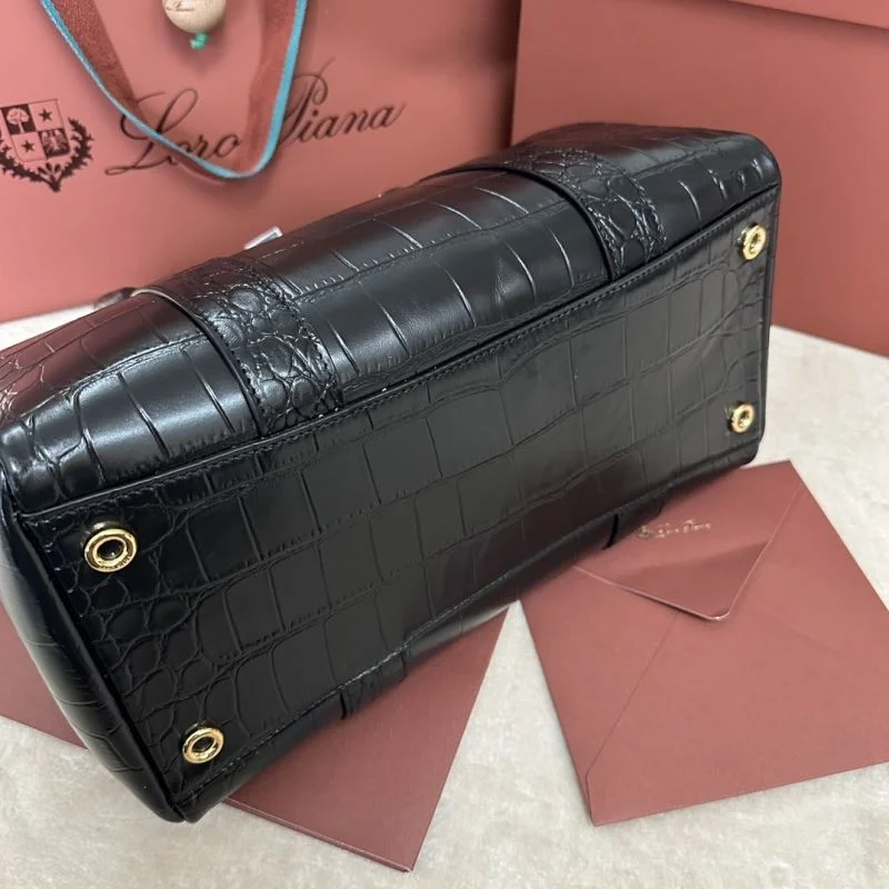Effortless Loro Piana Top Handle Bags 43836