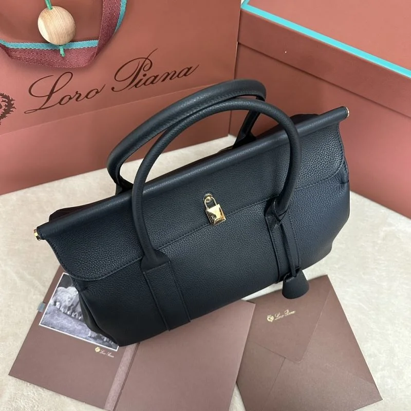 Neat Loro Piana Top Handle Bags 43637
