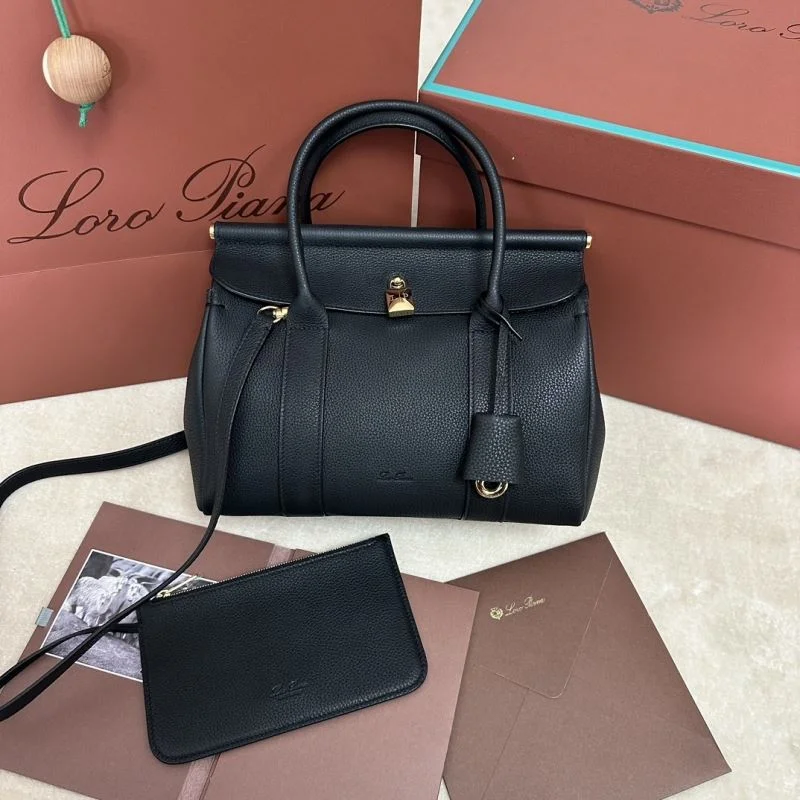 AllSeason Loro Piana Top Handle Bags 43594