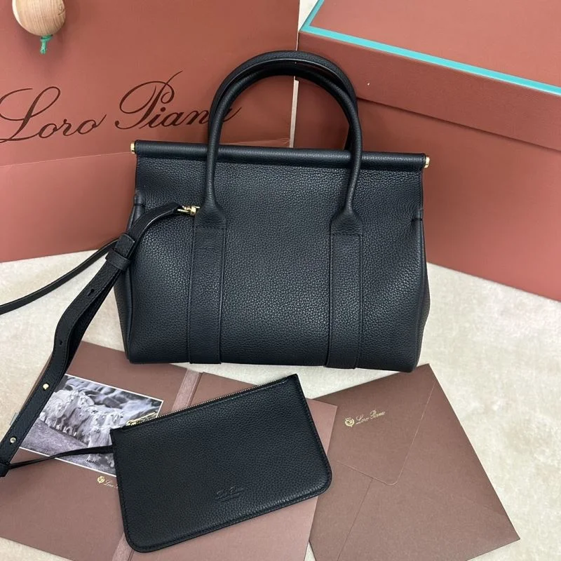 AllSeason Loro Piana Top Handle Bags 43594