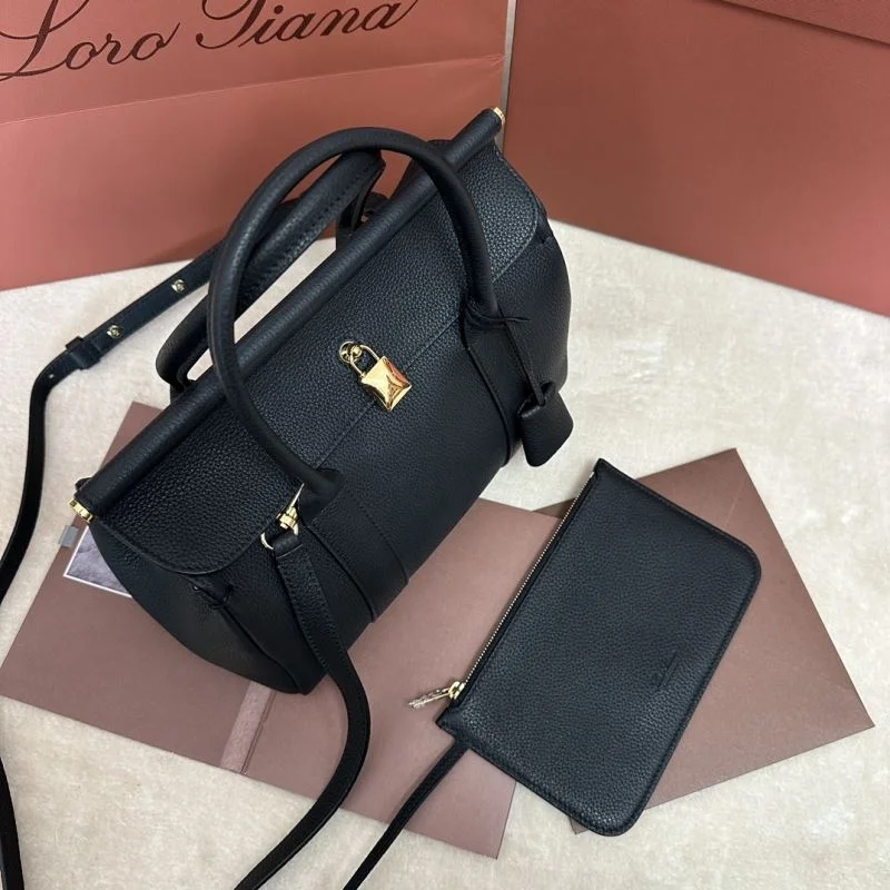 AllSeason Loro Piana Top Handle Bags 43594