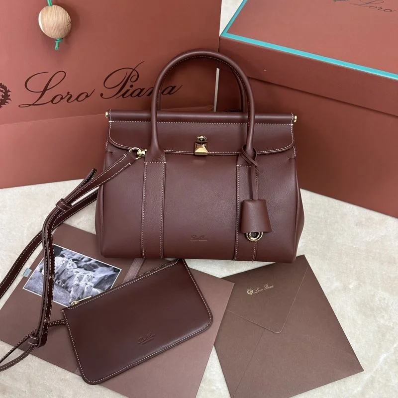 MultiPurpose Loro Piana Top Handle Bags 43598