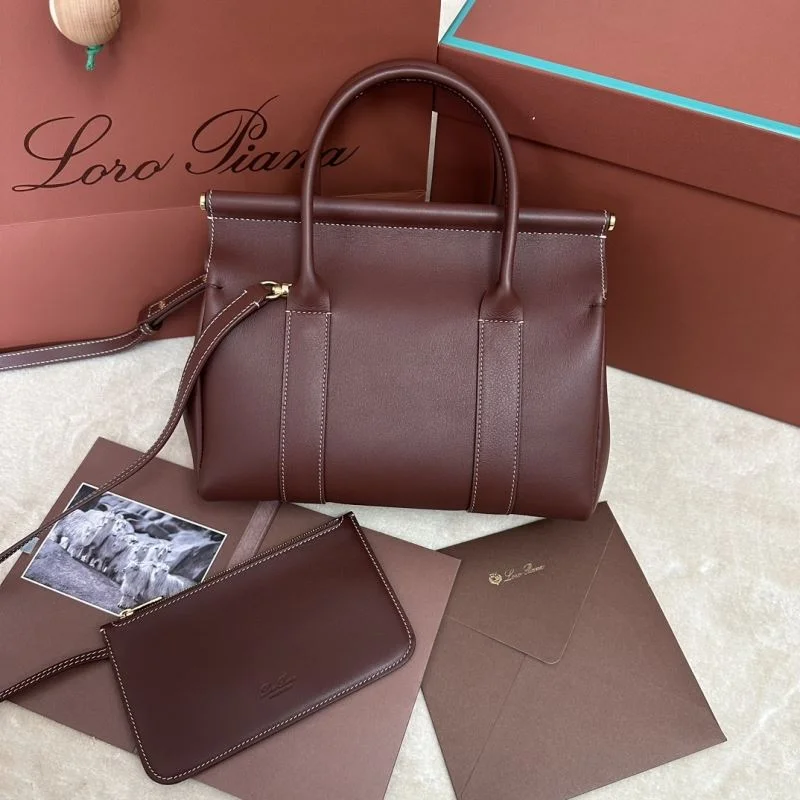 MultiPurpose Loro Piana Top Handle Bags 43598