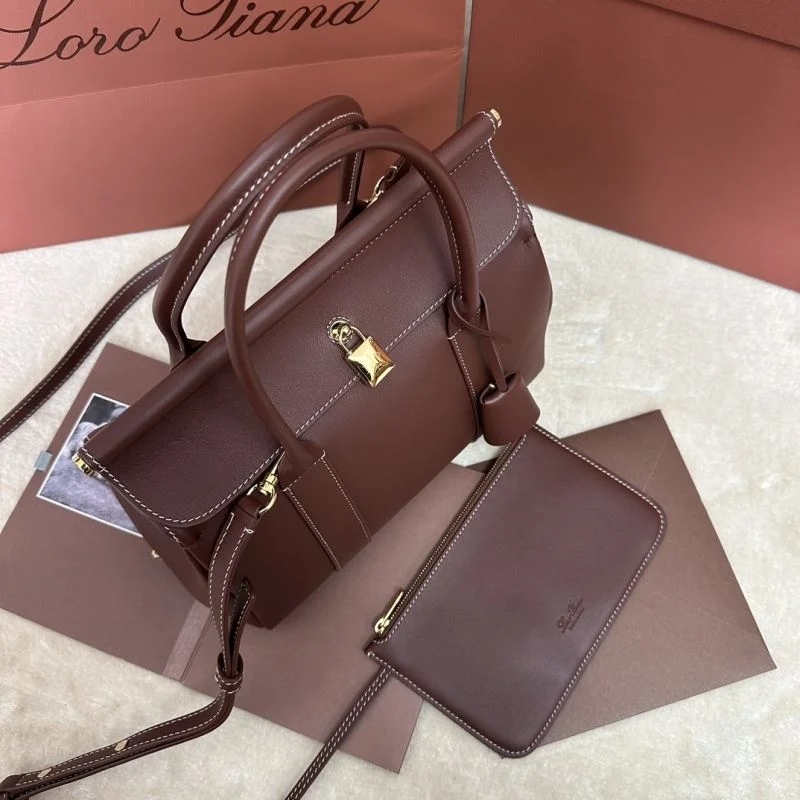 MultiPurpose Loro Piana Top Handle Bags 43598