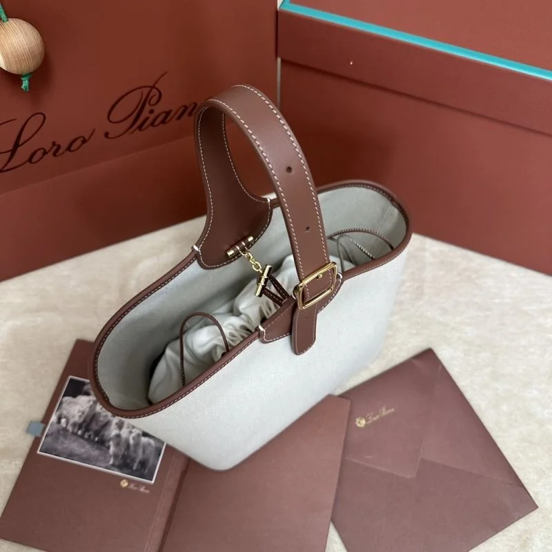 Loro Piana Top Handle Bags Soft 43591