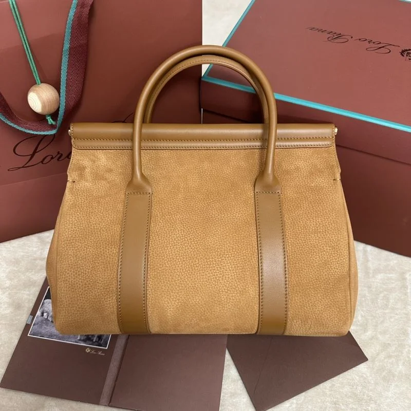 WrinkleFree Loro Piana Top Handle Bags 43629