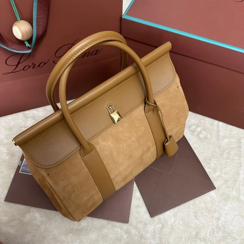 WrinkleFree Loro Piana Top Handle Bags 43629