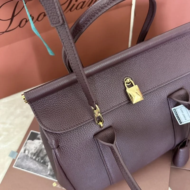 Vibrant Loro Piana Top Handle Bags 43589