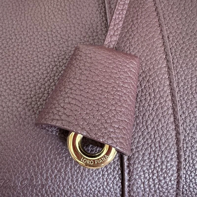 Vibrant Loro Piana Top Handle Bags 43589