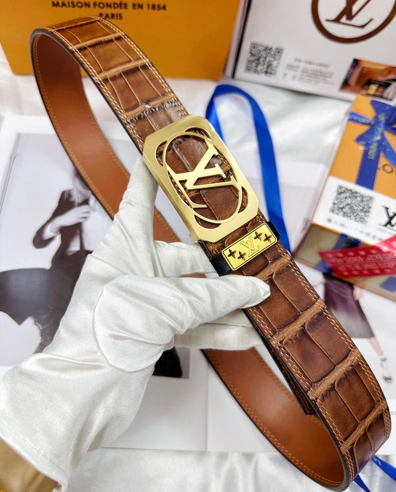 Breathable Louis Vuitton Belts 299212