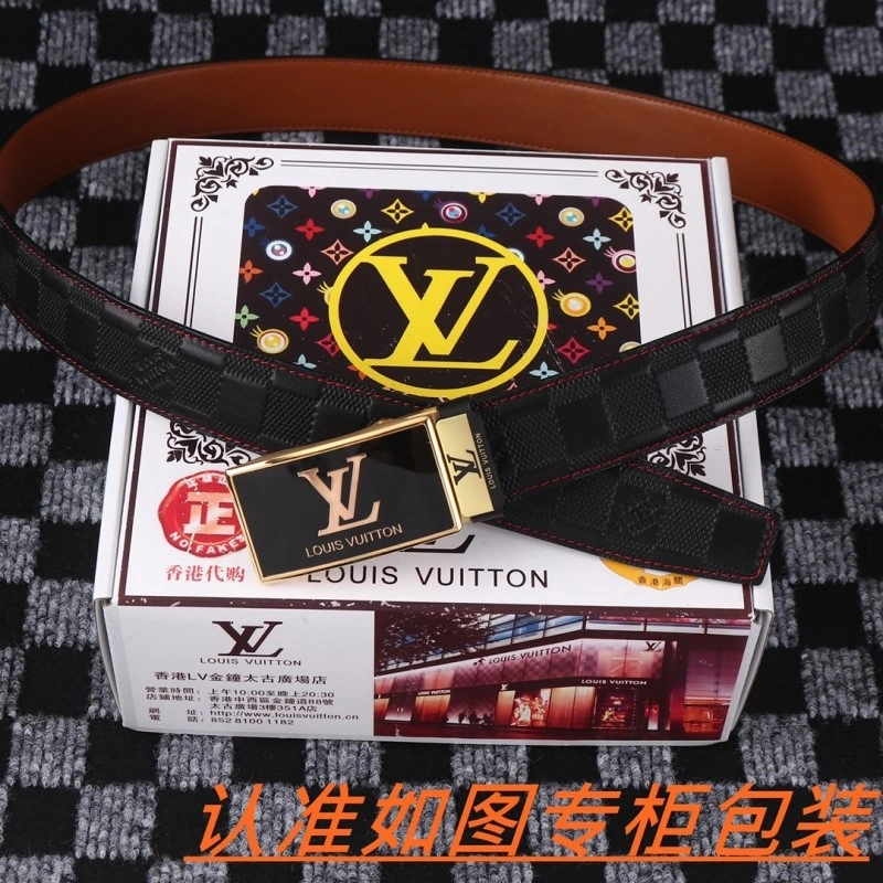 SmoothTexture Louis Vuitton Belts 301006
