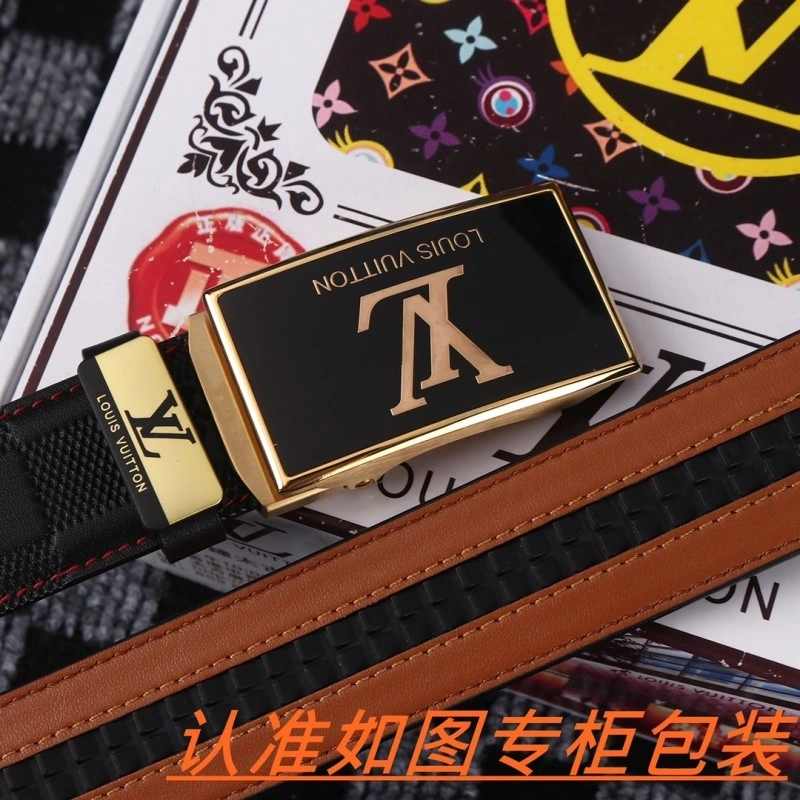 SmoothTexture Louis Vuitton Belts 301006