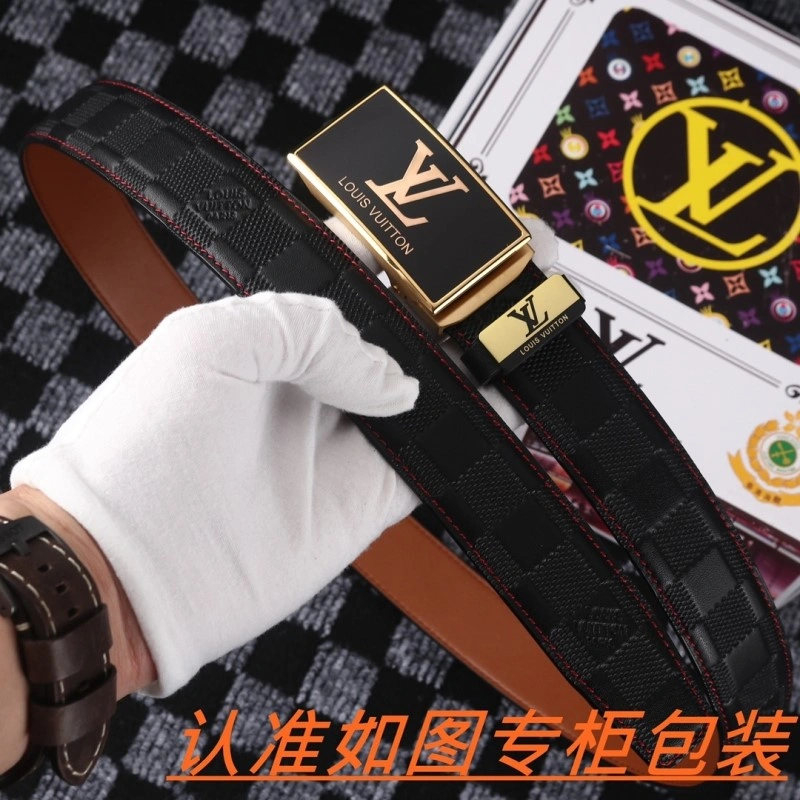 SmoothTexture Louis Vuitton Belts 301006