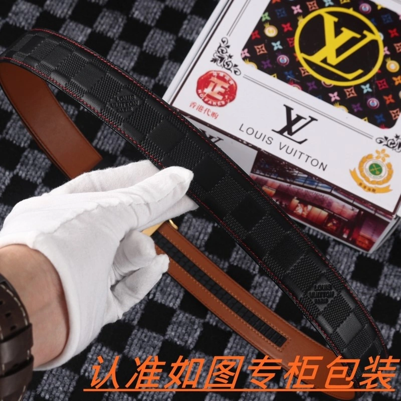 SmoothTexture Louis Vuitton Belts 301006