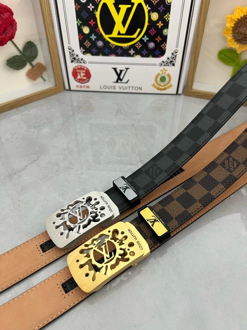 SmoothTexture Louis Vuitton Belts 300102