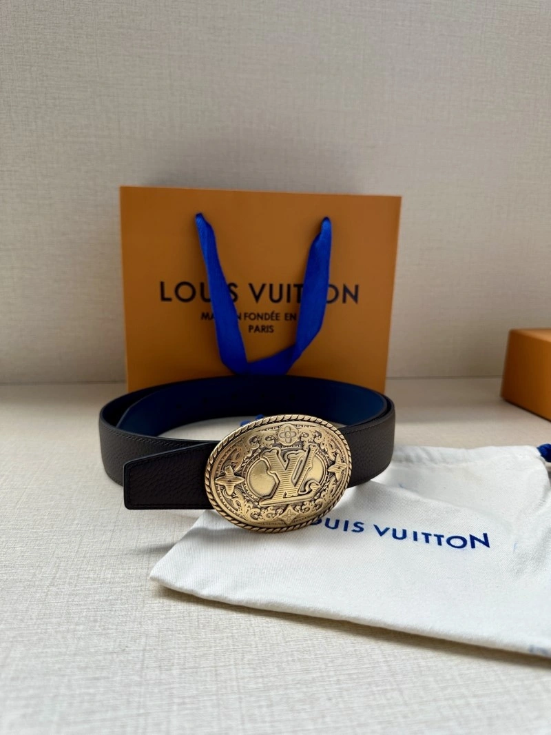 SmoothTexture Louis Vuitton Belts 298694