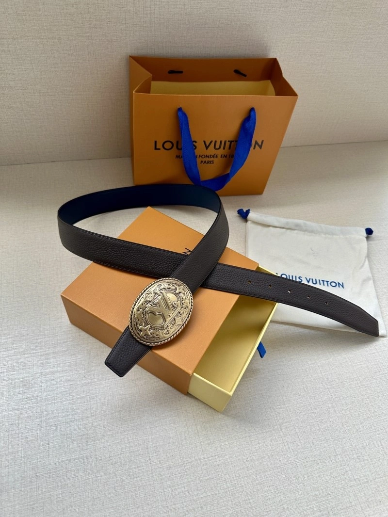SmoothTexture Louis Vuitton Belts 298694