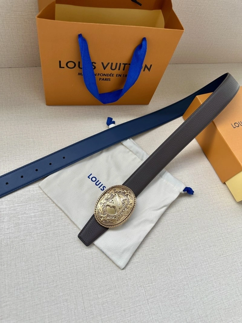 SmoothTexture Louis Vuitton Belts 298694