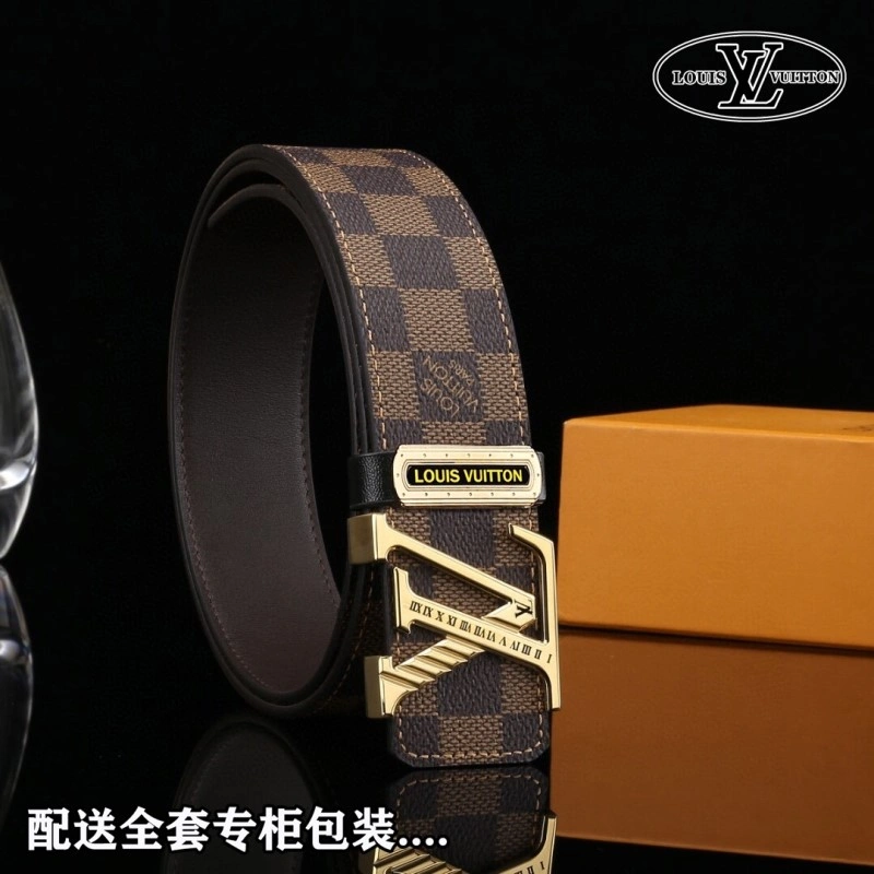 SmoothTexture Louis Vuitton Belts 298414