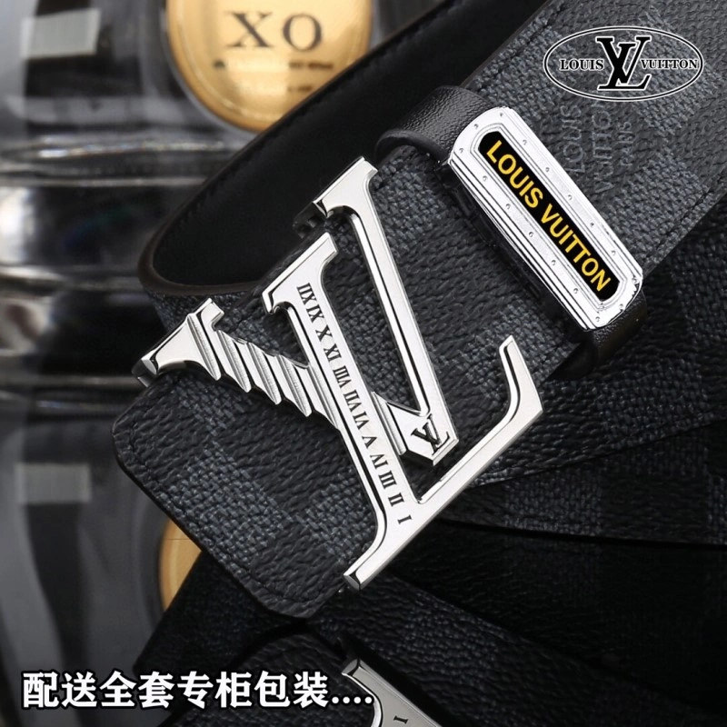 SmoothTexture Louis Vuitton Belts 298414