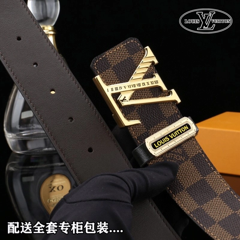 SmoothTexture Louis Vuitton Belts 298414