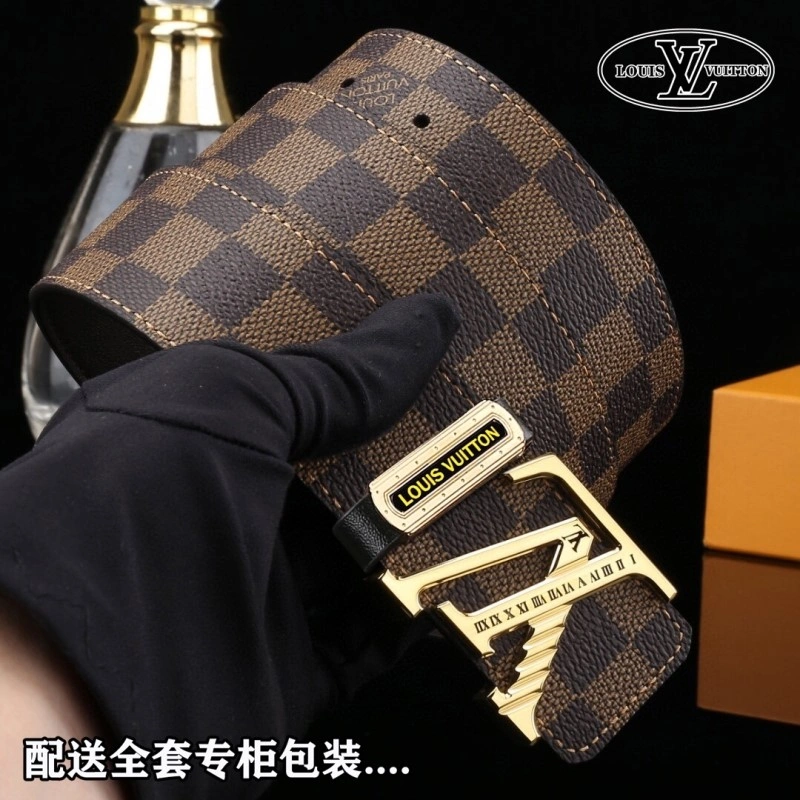 SmoothTexture Louis Vuitton Belts 298414