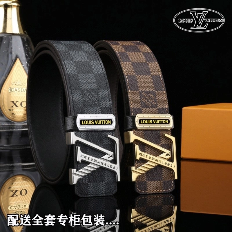 SmoothTexture Louis Vuitton Belts 298414