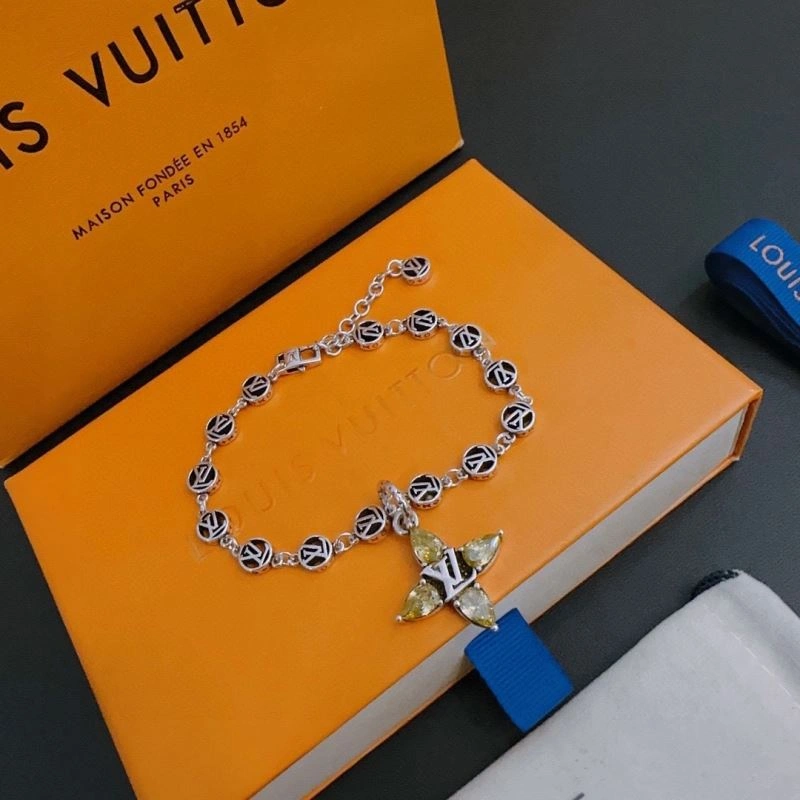 SmoothTexture Louis Vuitton Bracelets 250756