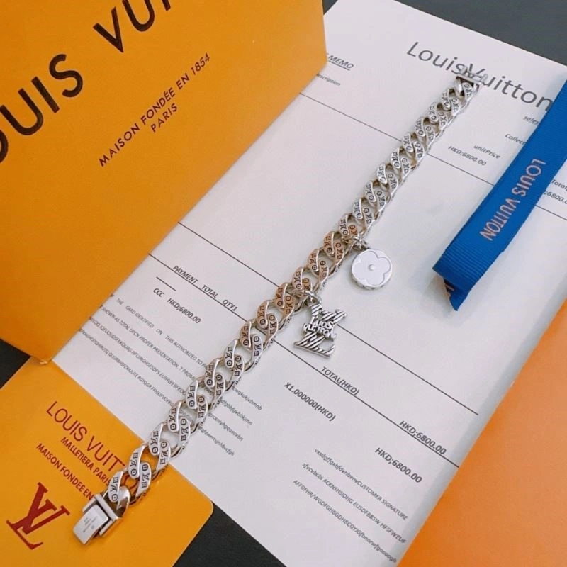 Sleek Louis Vuitton Bracelets 249129