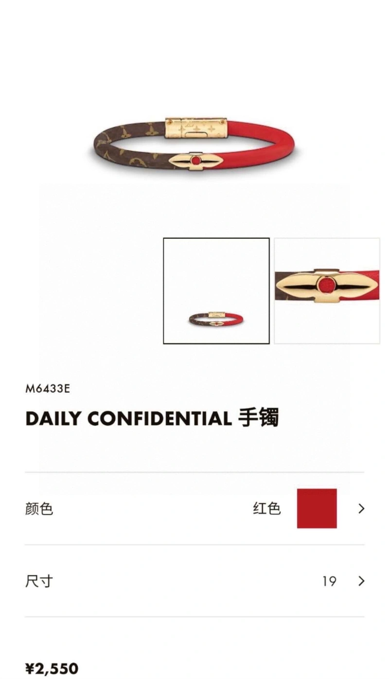Louis Vuitton Bracelets Minimalist 256765