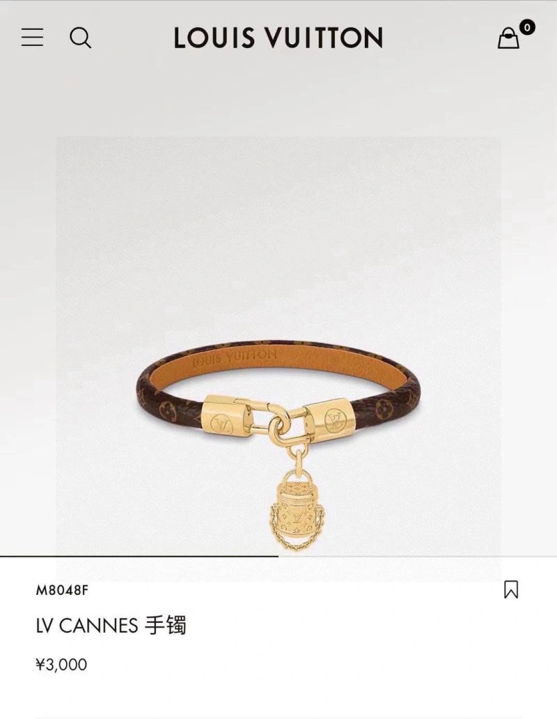 AllSeason Louis Vuitton Bracelets 256614