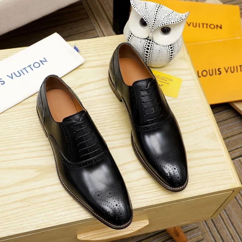 SmoothTexture Louis Vuitton Business Shoes 30874