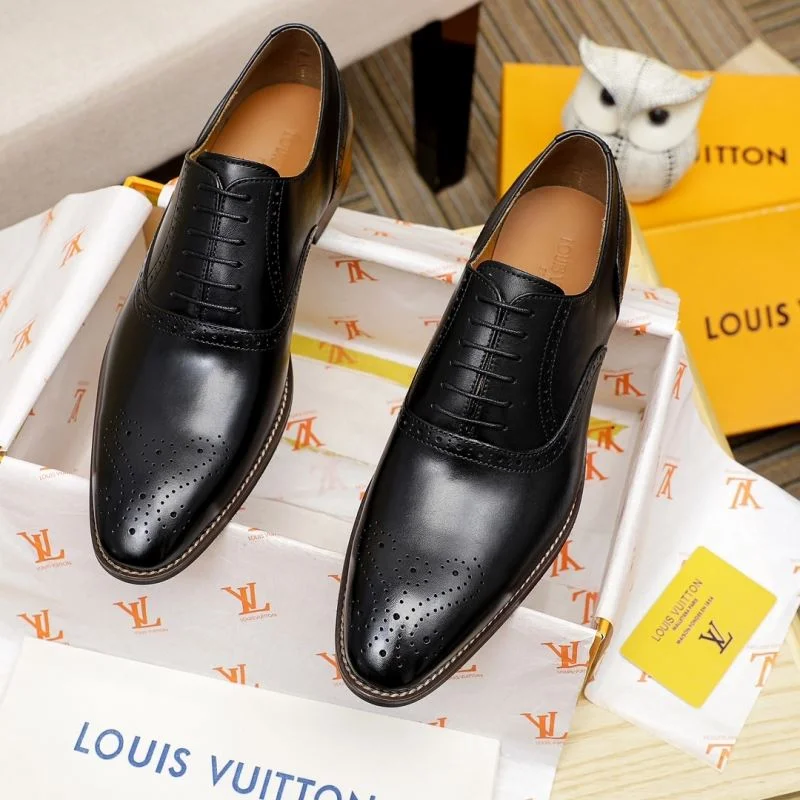 SmoothTexture Louis Vuitton Business Shoes 30874