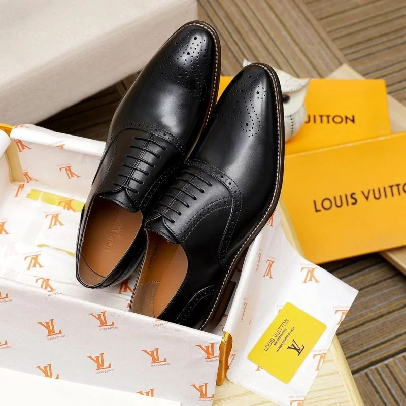 SmoothTexture Louis Vuitton Business Shoes 30874