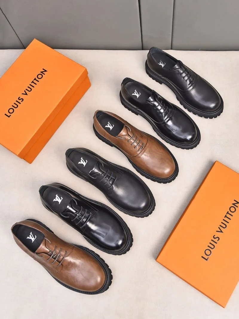 Stretchable Louis Vuitton Business Shoes 30863