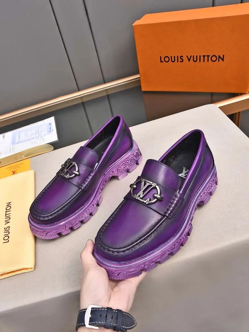 Sleek Louis Vuitton Business Shoes 30842
