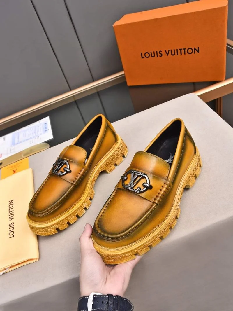 Breathable Louis Vuitton Business Shoes 30856