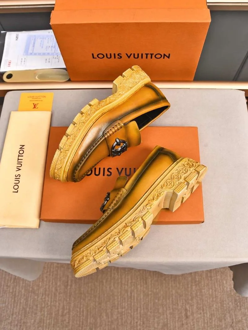 Breathable Louis Vuitton Business Shoes 30856