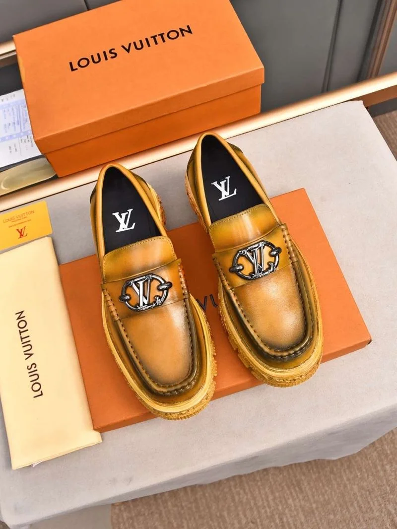 Breathable Louis Vuitton Business Shoes 30856