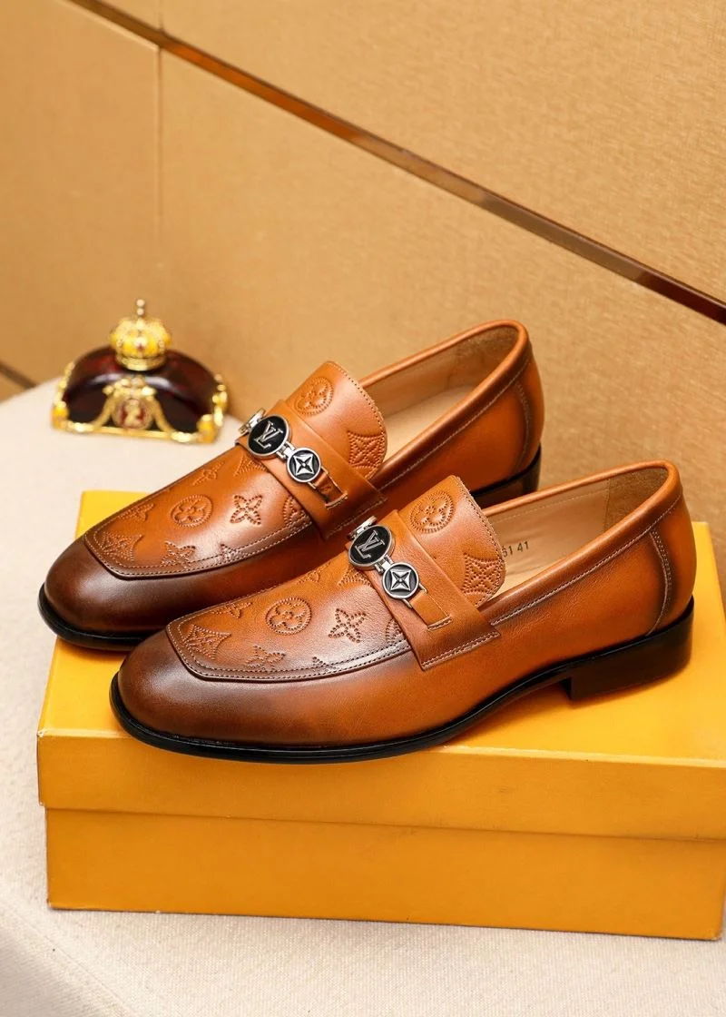 MoistureWicking Louis Vuitton Business Shoes 33233