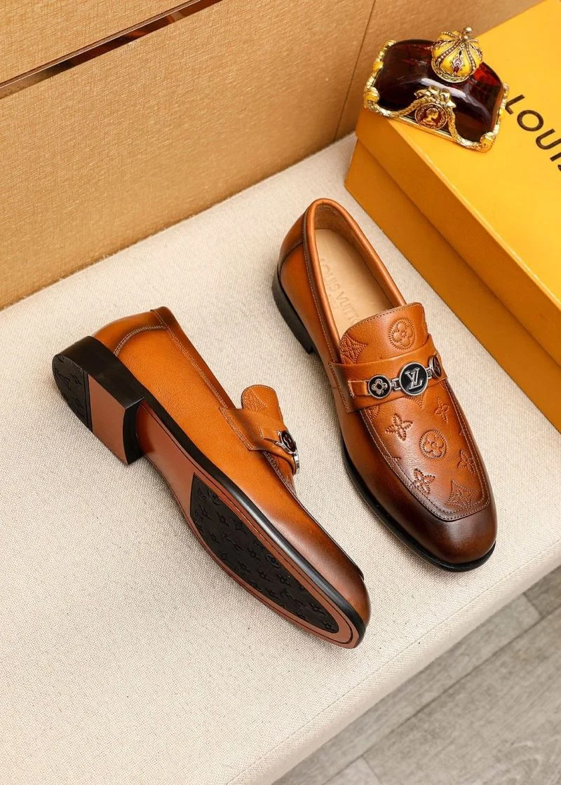 MoistureWicking Louis Vuitton Business Shoes 33233