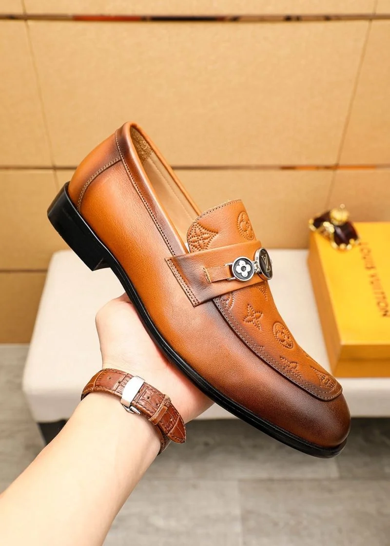 MoistureWicking Louis Vuitton Business Shoes 33233